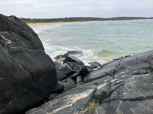 rocky shore